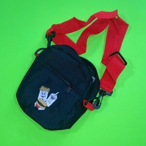 McDonalds Characters Crossbody Bag Black Red Hit Promotional Messenger Bag